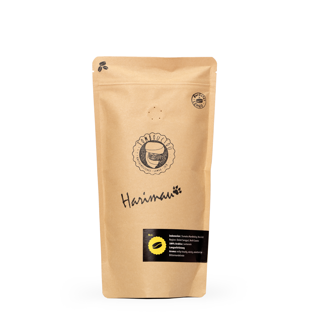 Harimau - Espresso - Ganze Bohne - 250 g