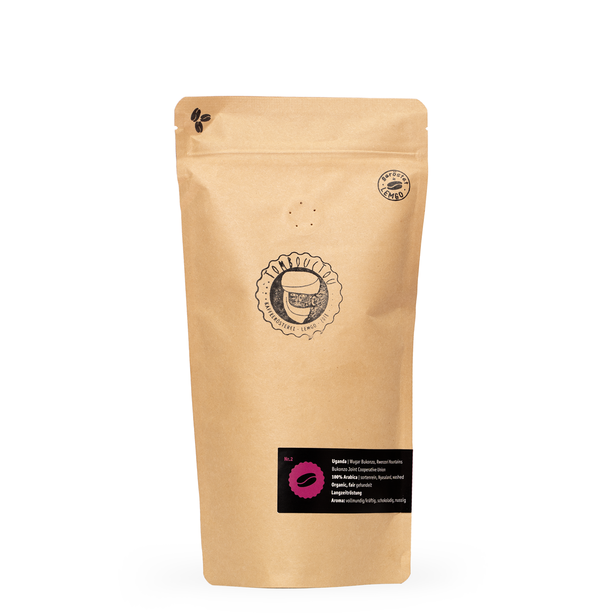 Uganda - Espresso - Ganze Bohne - 250 g
