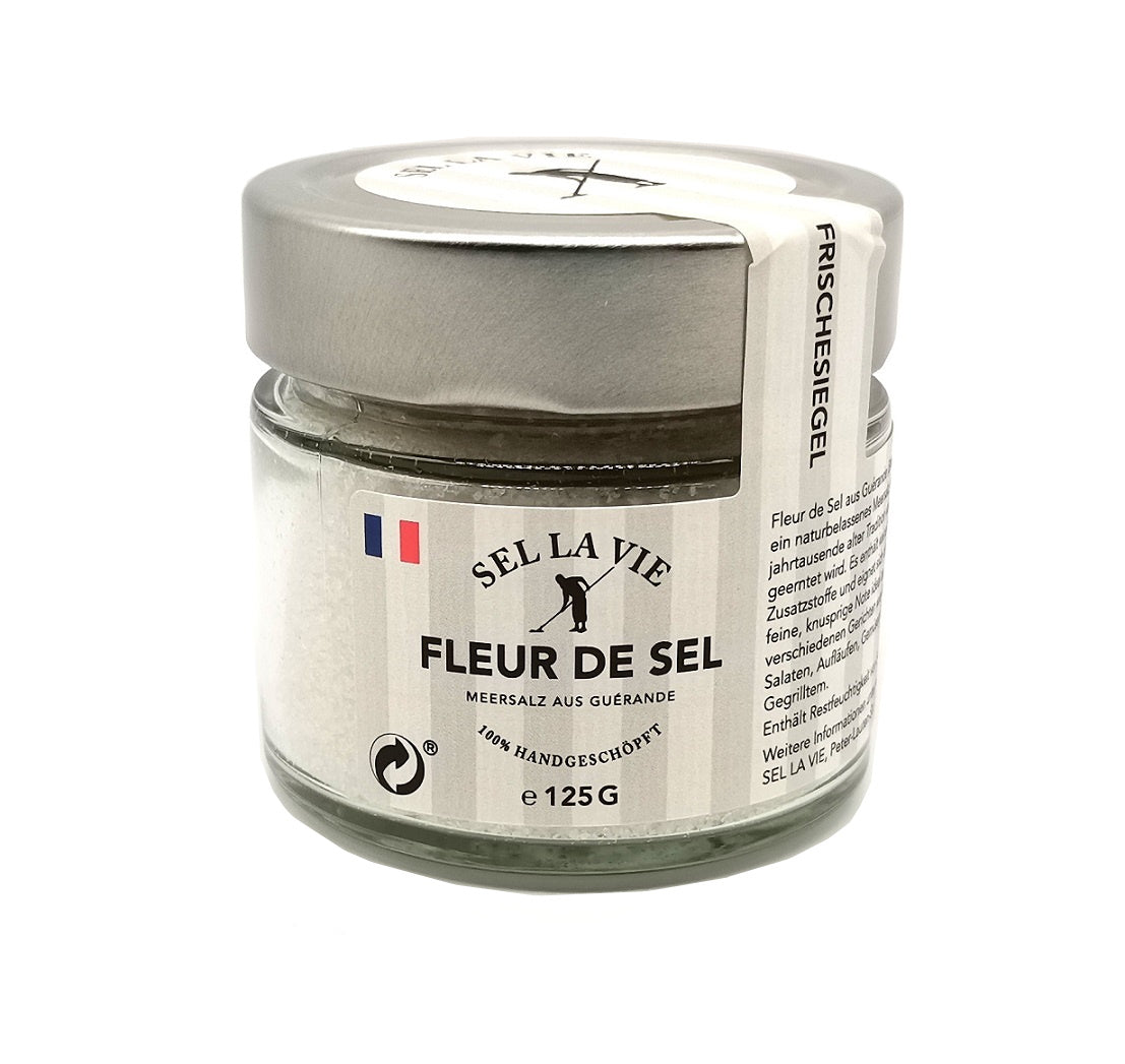 Fleur de Sel - Meersalz - Fein - Guérande - 125 g