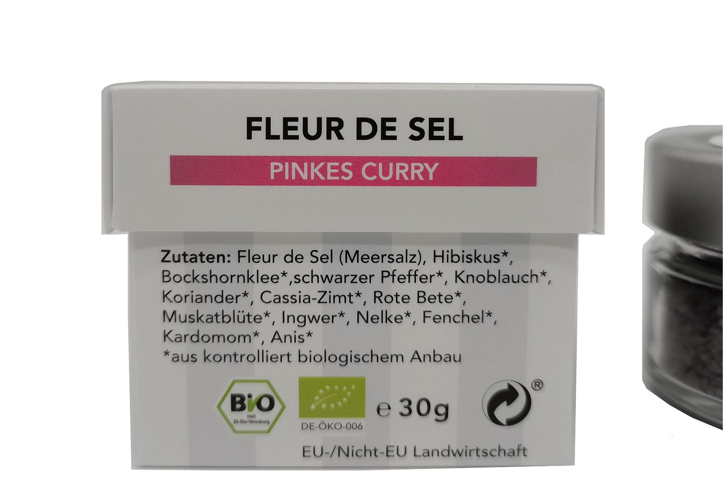 Fleur de Sel - Pinkes Curry - Bio - 30 g